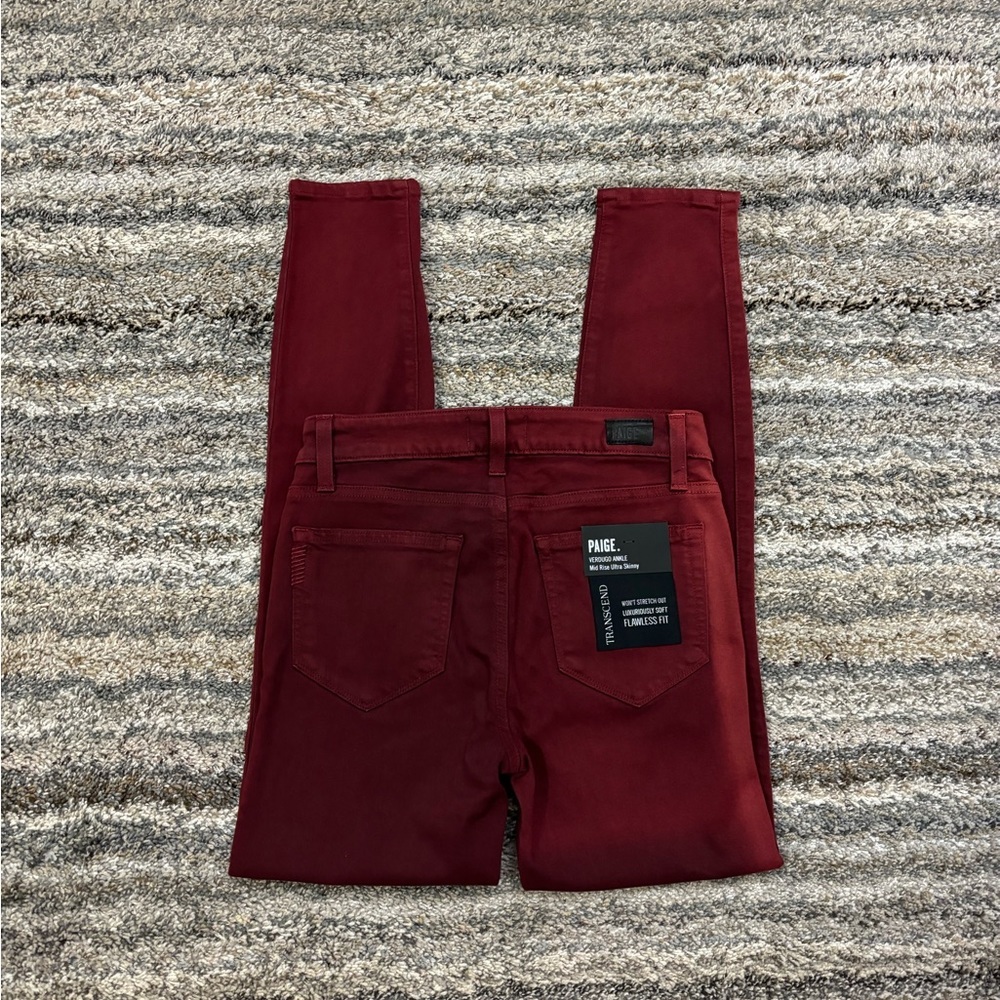 PAIGE Verdugo Ankle Skinny Vintage Jeans Sz 26 NWT | PAIGE Vintage Skinny Jeans - Picture 7 of 12